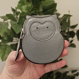 Coach Gray Owl Coin Purse